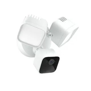 Wireless Weather-resistant HD Security Camera Blink Wired Floodlight Camera