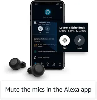 Amazon Echo Buds (2nd Gen) with Alexa Voice Assistant