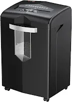 Amazon Basics 24 Sheet Cross Cut Paper CD and Credit Card Shredder Bonsaii Heavy Duty Paper Shredder C144-D