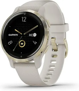Garmin Venu 2 - Light Sand Case with Light Tan Band