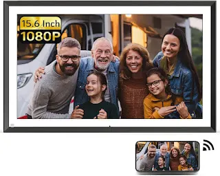 Nexfoto 15.6 Inch FHD Digital Picture Frame