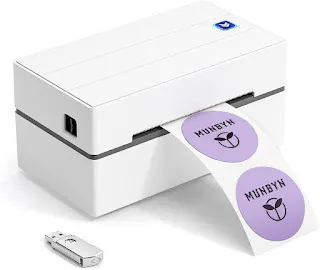 7 Best Thermal Printers for Labeling and Printing Needs MUNBYN Shipping Label Printer P130