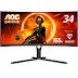 AOC CU34G3S 34 Review | Frameless Curved Ultrawide Gaming Monitor