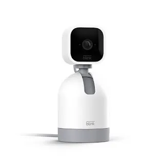 Wireless Weather-resistant HD Security Camera Blink Mini Pan-Tilt Camera