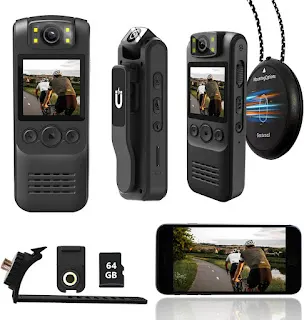Top 20 Body Cameras for Law Enforcement and Civilian Use Muayb WiFi Body Camera 1080P HD Recorder