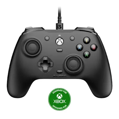 GameSir G7 Xbox Controller, Wired Game Controller for Xbox Seris X/Xbox Seris S , 3.5mm Audio Port with Swappable Black/ White Faceplate, Xbox One Controller with Remappable Button, Low Latency Gaming Controller Work for Xbox One & Windows 10/11 GameSir G7 Xbox Controller, Wired Game Controller for Xbox Seris X/Xbox Seris S , 3.5mm Audio Port with Swappable Black/ White Faceplate, Xbox One Controller with Remappable Button, Low Latency Gaming Controller Work for Xbox One & Windows 10/11