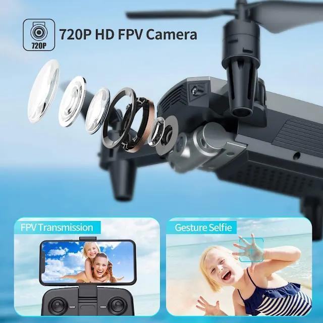 Overview DEERC D20 Mini Drone for Kids