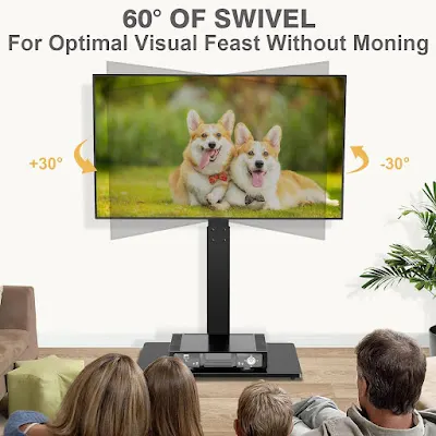 TAVR Universal Floor TV Stand